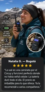 Exceente para caminatas por el cucuy