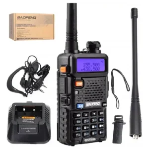 Radio Baofeng UV-5R Plus walkie talkie doble banda Colombia