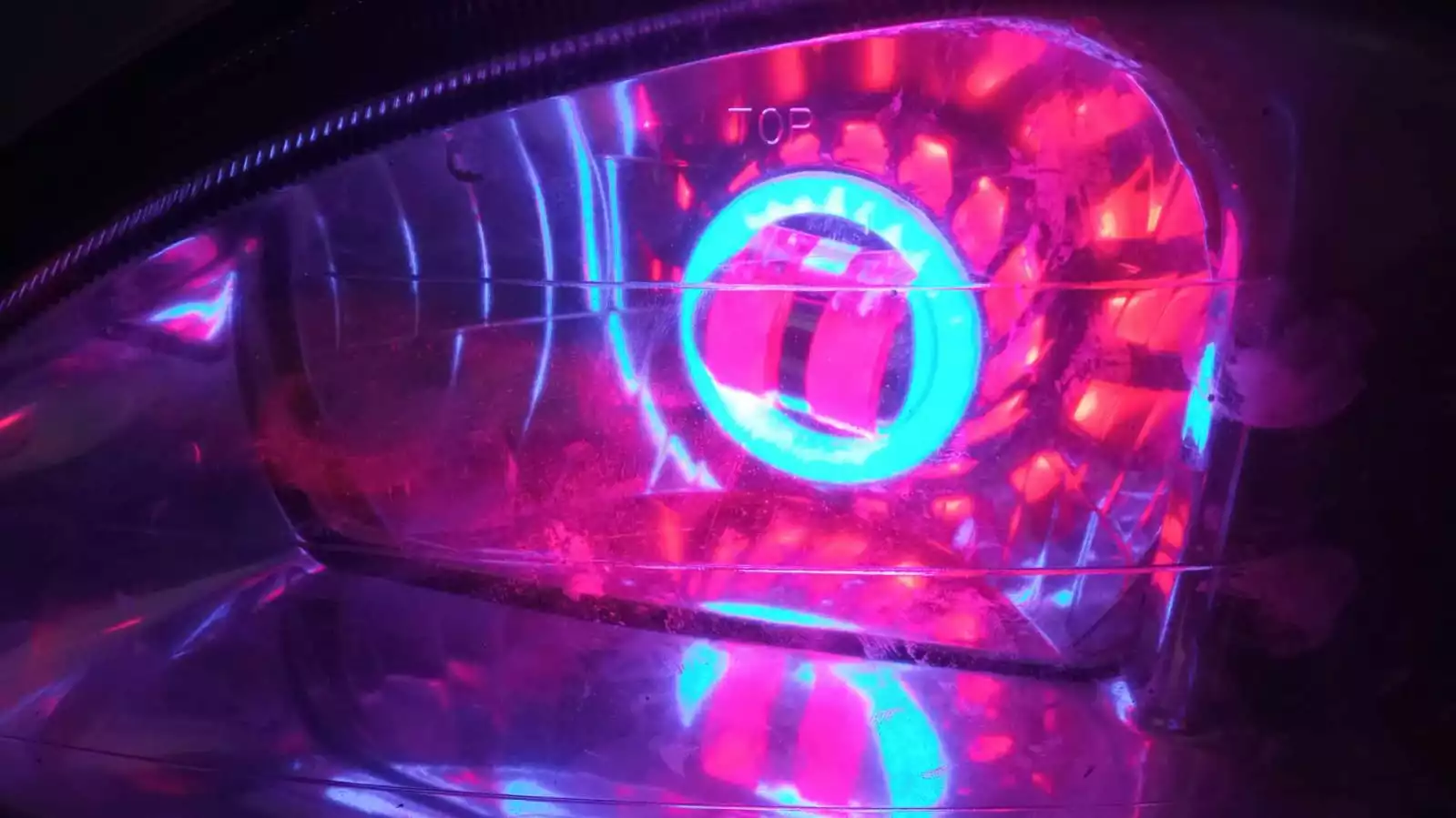 proyector ojo de angel carro