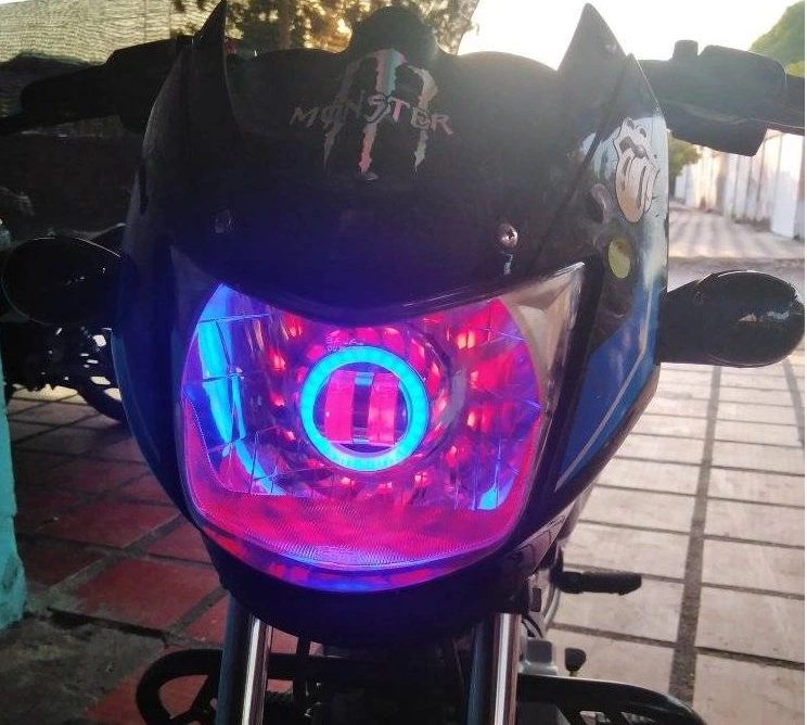 proyector ojo de angel moto