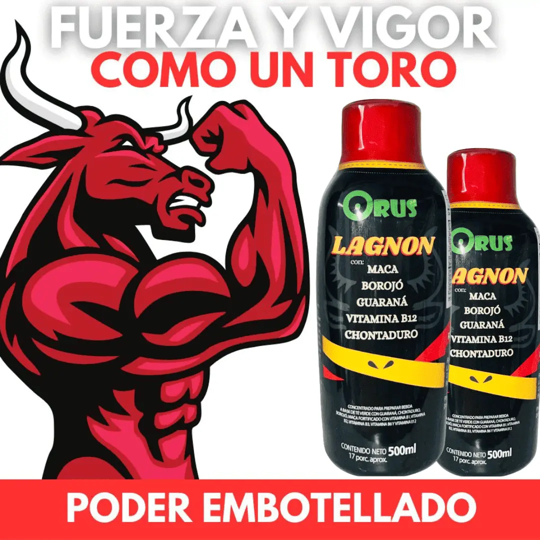Lagnon fuerza y vigor como un toro