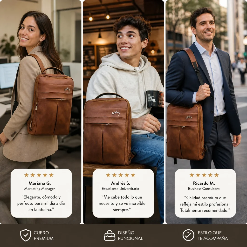 Testimonio Morral cuero dacota.tiendalc